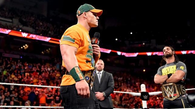 642px x 361px - Monday Night RAW Recap: Cena, Rollins sign their contract