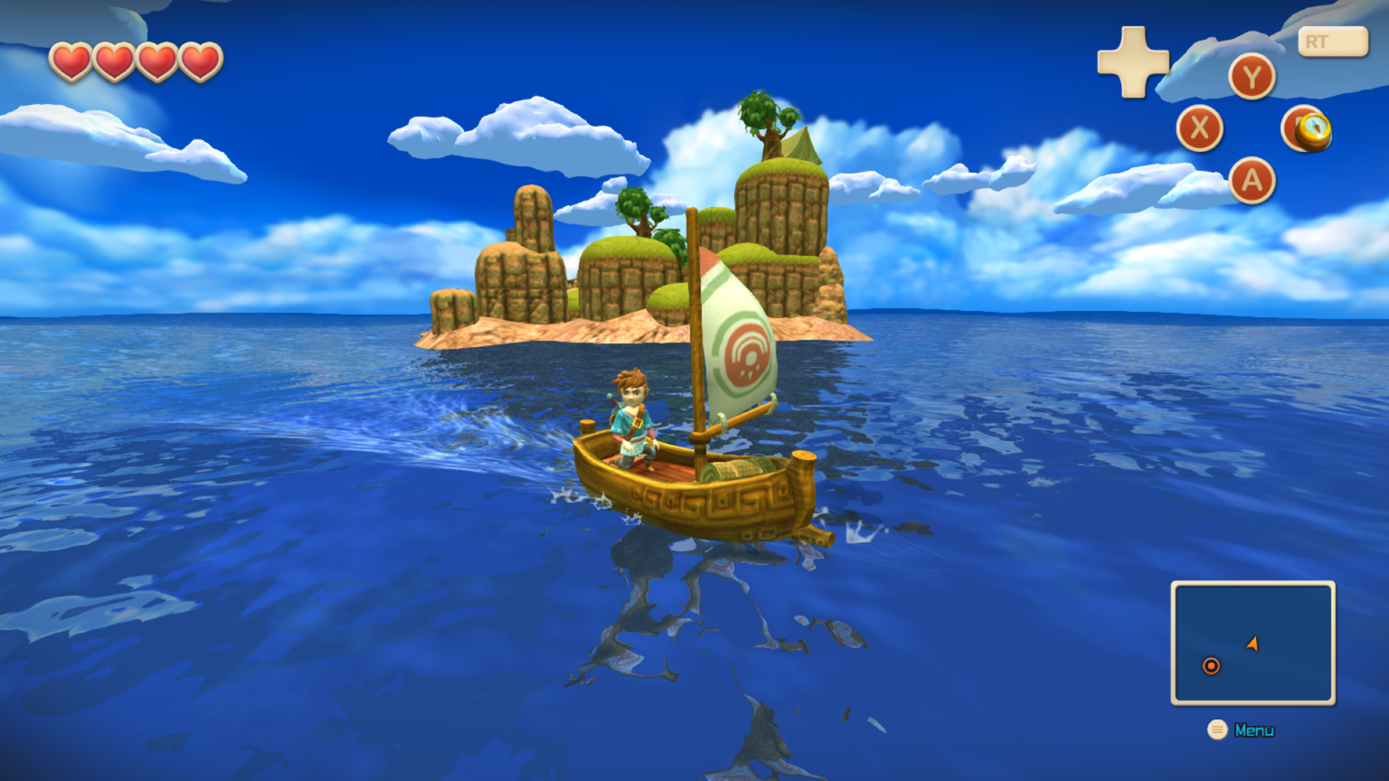 oceanhorn monster of uncharted seas sea snake quest