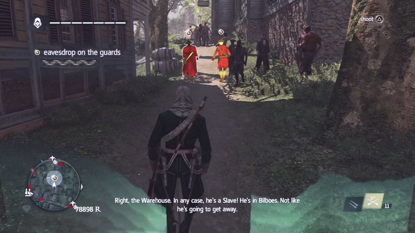 Охота на тамплиеров в assassins creed 4. Templar Hunt карта.