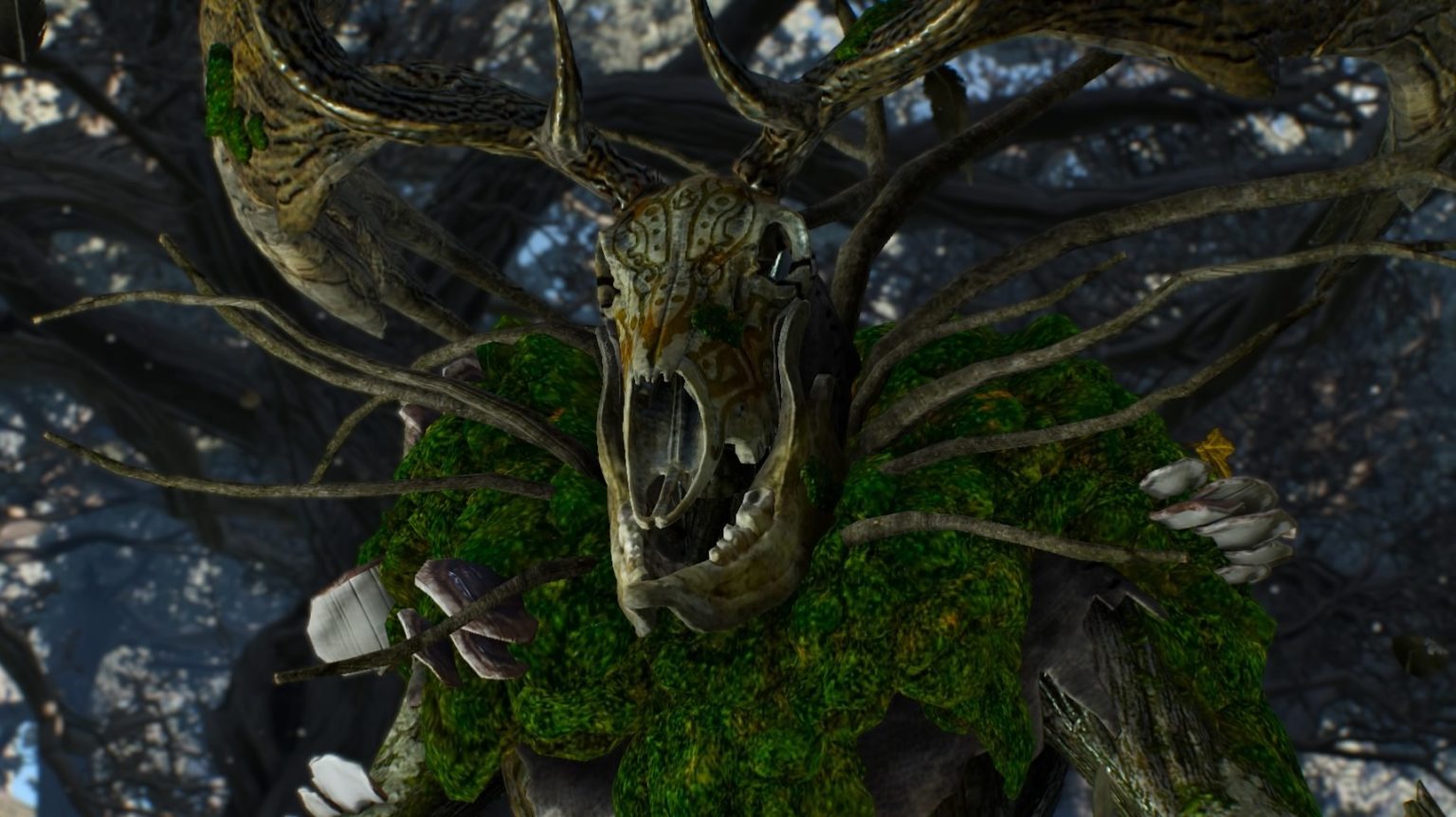 witcher 3 leshen statue