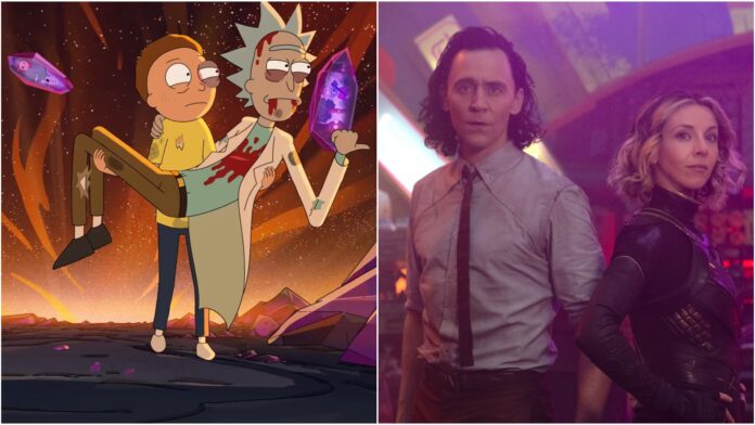 rick and morty loki and sylvie